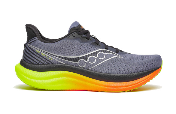 Buty Saucony Triumph 23 szaro-pomarańczowe męskie AW25