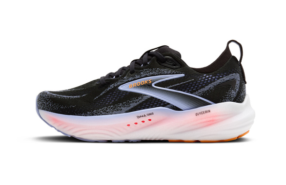 Buty Brooks Glycerin 22 damskie czarno-fioletowe AW25