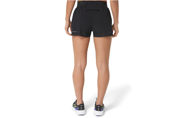 Spodenki Asics Metarun Split Short damskie czarne SS24
