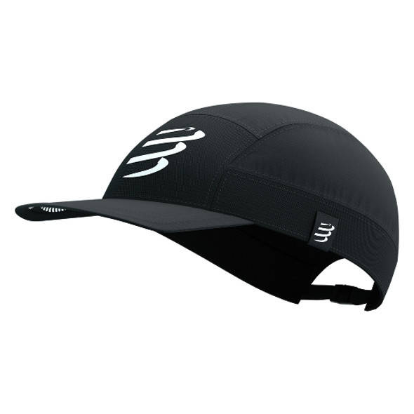 Czapka Compressport 5 Panel Light Cap czarna