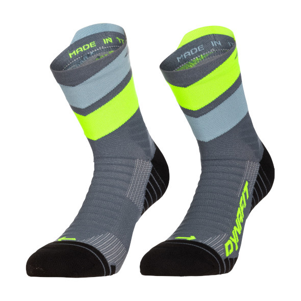 Skarpety Dynafit Ultra Mid Socks szaro-zielone