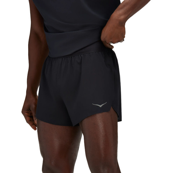Spodenki Hoka Race Day Split Short czarne męskie 