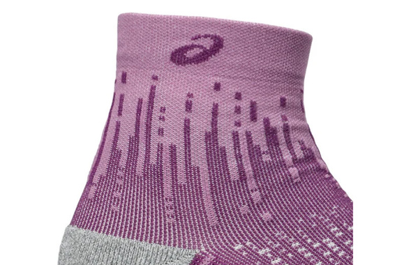 Skarpety Asics Performance Run Socks Quarter fioletowe