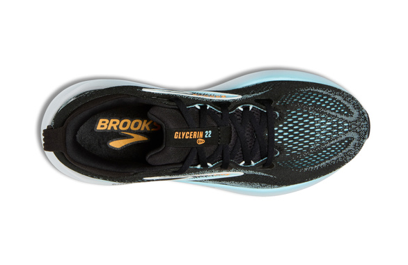 Buty Brooks Glycerin 22 czarno-niebieskie męskie AW25