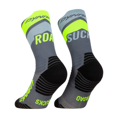 Skarpety Dynafit Ultra Crew Socks szaro-zielone