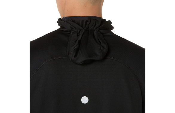 Bluza Asics Road Winter LS Hoodie czarna męska