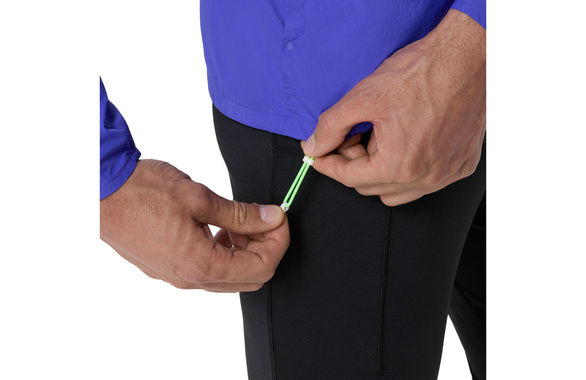 Kurtka Asics Road Packable Jacket kobaltowa męska 