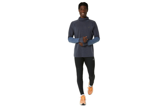 Legginsy Asics Road Winter Tight czarne męskie 