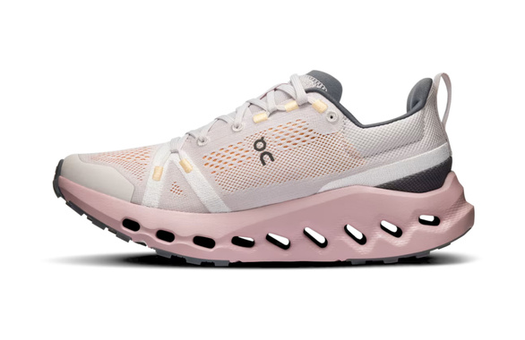 Buty On Cloudsurfer Trail damskie szaro-różowe SS25
