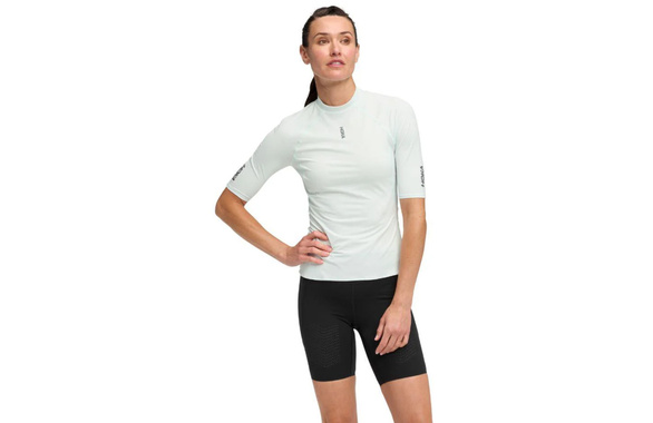 Koszulka Hoka SkyBreeze Short Sleeve damska biała