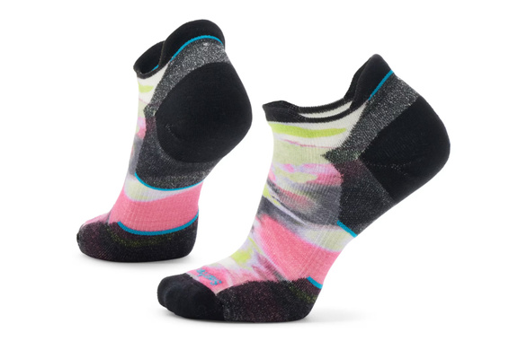 Skarpety Smartwool Run Targeted Cushion Low Ankle Socks damskie czarno-różowe