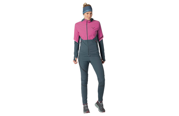 Kurtka Dynafit Alpine Hybrid Jacket damska szaro-różowa