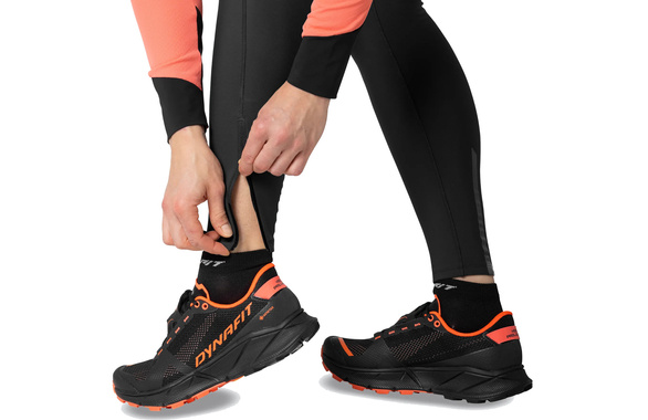 Legginsy Dynafit Winter Running Tights damskie czarne AW25