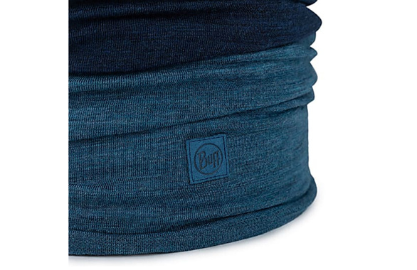 Chusta/maska Buff Merino Move Denim niebieska