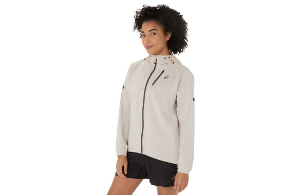 Kurtka Asics Fujitrail Elite Waterproof Jacket damska kremowa AW25