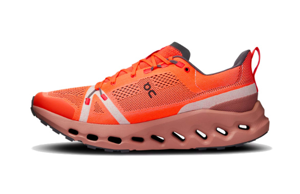 Buty On Cloudsurfer Trail czerwone męskie AW24