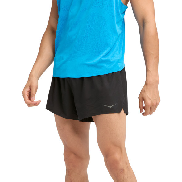 Spodenki Hoka Race Day Split short czarne męskie AW25