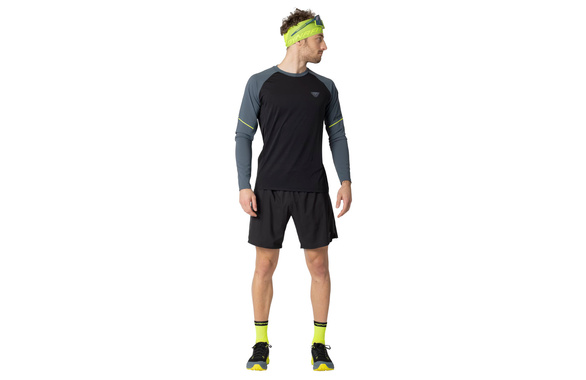 Koszulka Dynafit Alpine Pro Long Sleeve czarno-szara męska 