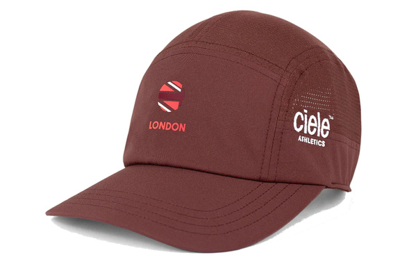 Czapka Ciele GOCap SC Comp WWMCity London czerwona SS25