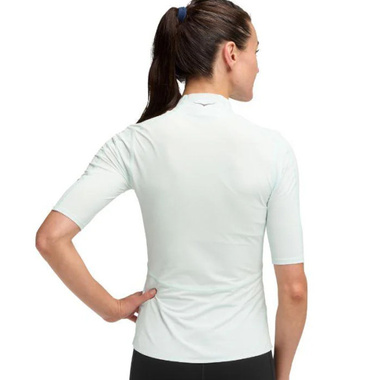Koszulka Hoka SkyBreeze Short Sleeve damska biała