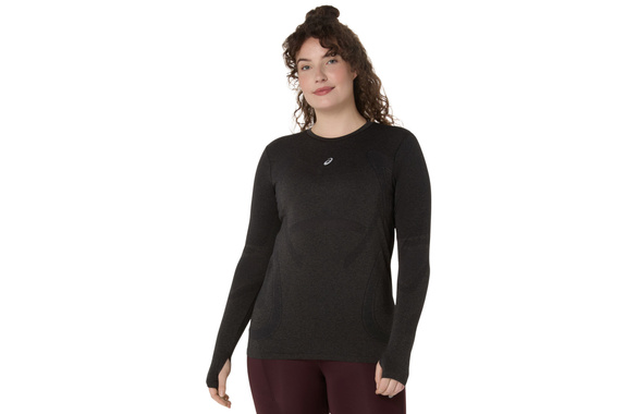 Koszulka Asics Road Seamless Ls Top damska czarna AW25