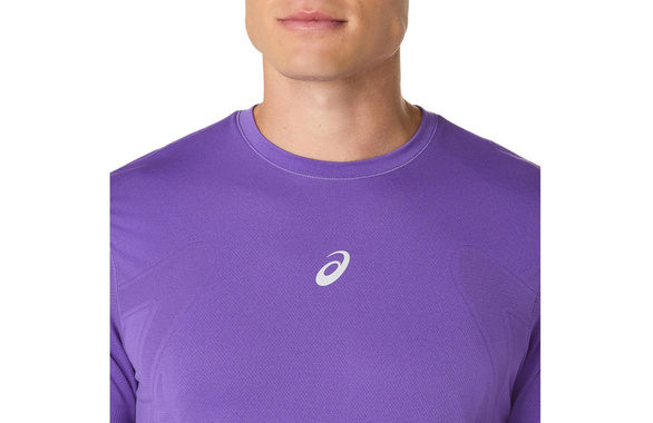 Koszulka Asics Road Seamless SS Top fioletowa męska 
