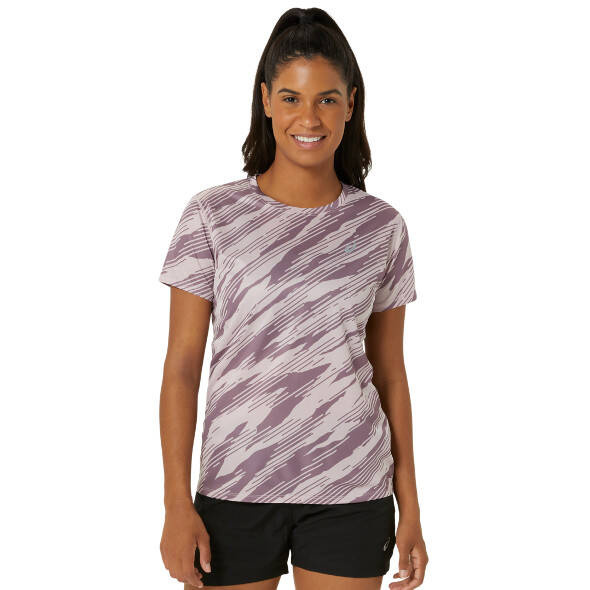 Koszulka Asics Core All Over Print SS Top różowa