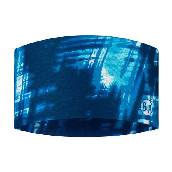 Opaska Buff Coolnet UV Wide Headband Attel Blue 