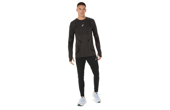 Koszulka Asics Road Seamless Ls Top czarna męska AW25