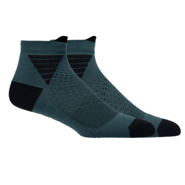 Skarpety Asics Fujitrail Quarter Sock ciemnozielone