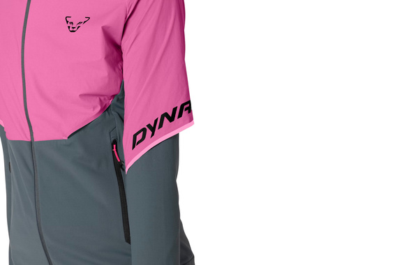 Kurtka Dynafit Alpine Hybrid Jacket damska szaro-różowa