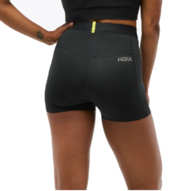 Krótkie legginsy Hoka Novafly 3'' Knit Short damskie czarne 