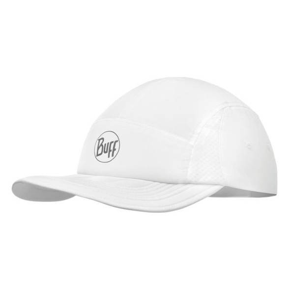 Czapka z daszkiem Buff 5 Panel Cap R-Solid White 