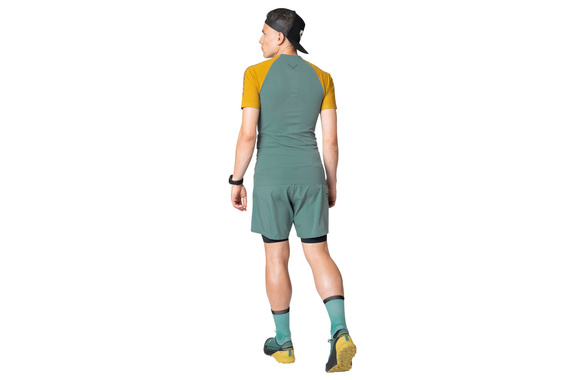 Spodenki Dynafit Ultra 2-in-1 Shorts zielone męskie 