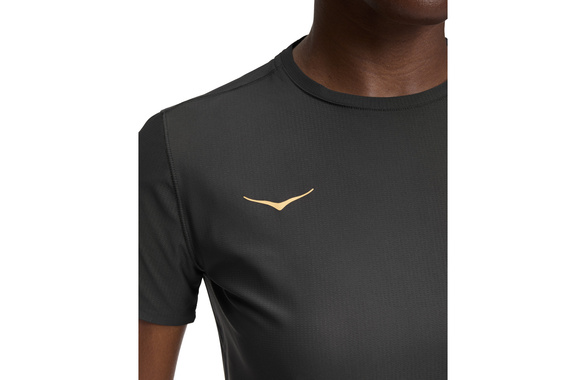 Koszulka Hoka Airolite Short Sleeve 2.0 damska czarna