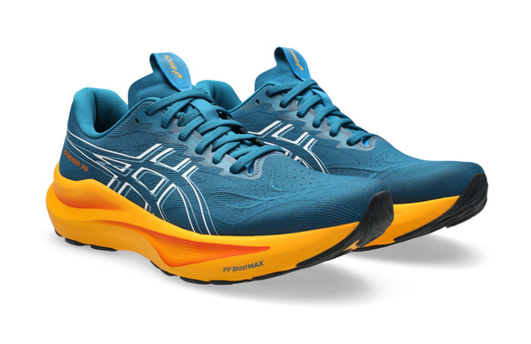 Buty Asics GT-2000 14 niebiesko-pomarańczowe męskie SS26