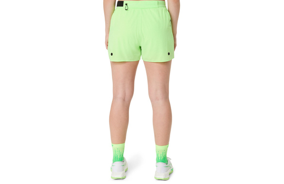 Spodenki Asics Metarun Split Short damskie zielone