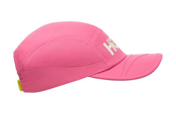 Czapka z daszkiem Hoka Run Hat różowa