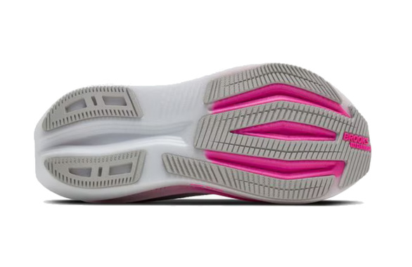 Buty Brooks Glycerin Max 2 damskie szaro-różowe SS26