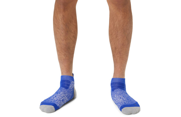 Skarpety Asics Performance Run socks ankle niebieskie