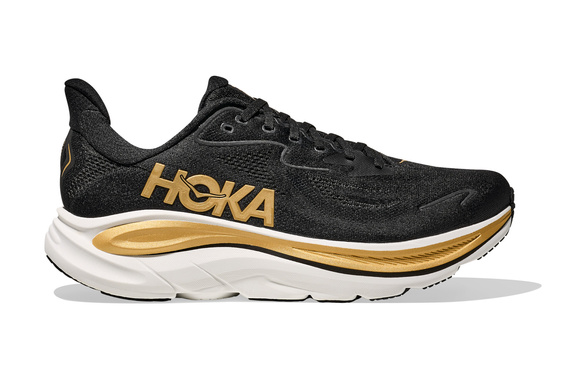 Buty Hoka Clifton 10 czarno-złote (BKGD) męskie AW25