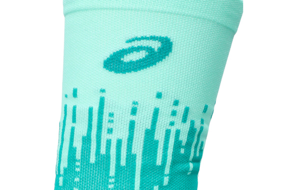 Skarpety Asics Performance Run Socks Crew zielono-szare