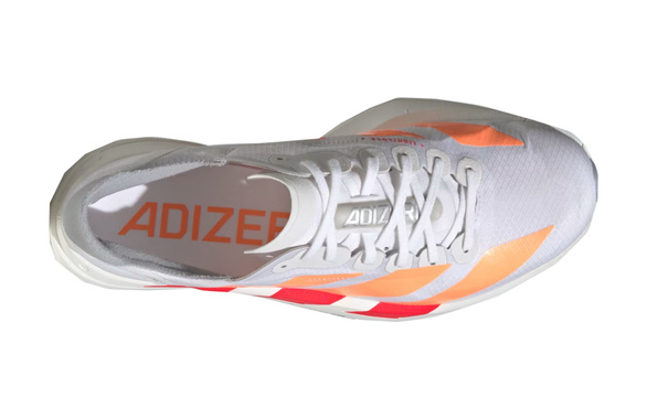 Buty Adidas Adizero Adios Pro 4 biało-pomarańczowo męskie SS26