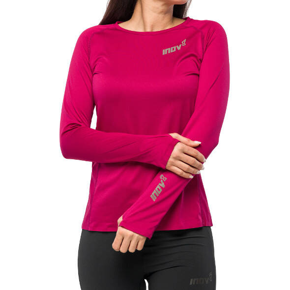 Koszulka Inov-8 Base Elite LS damska różowa