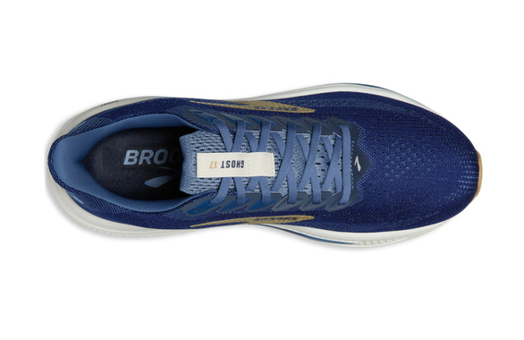Buty Brooks Ghost 17 granatowo-złote męskie SS26