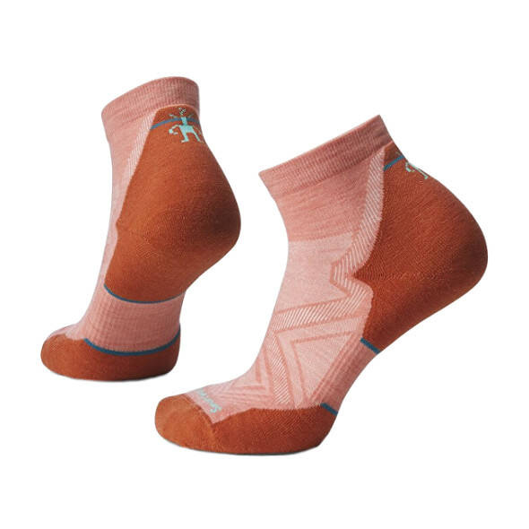 Skarpety Smartwool Run Targeted Cushion Ankle Socks damskie czerwone