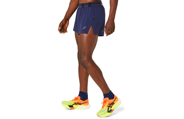 Spodenki Asics Metarun Split Short granatowe męskie 