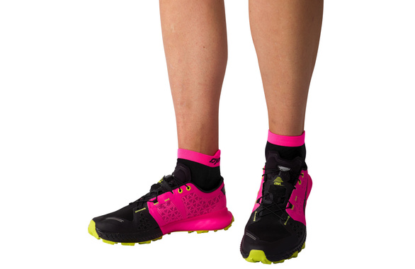 Skarpety Dynafit Trail Short Socks czarno-różowe