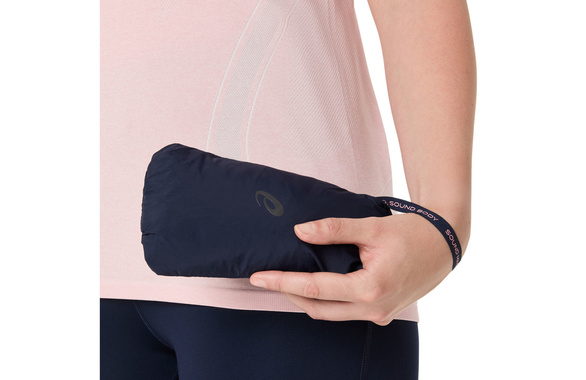 Kurtka Asics Road Packable Jacket damska granatowa