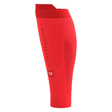 Opaski kompresyjne Compressport R2 3.0 fluo czerwone